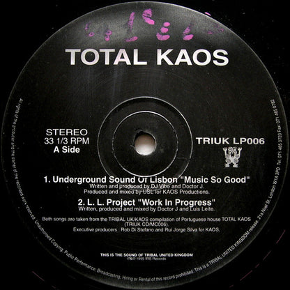 Various : Total Kaos (12", Smplr)