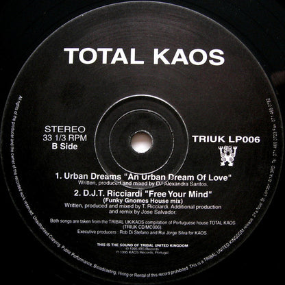 Various : Total Kaos (12", Smplr)