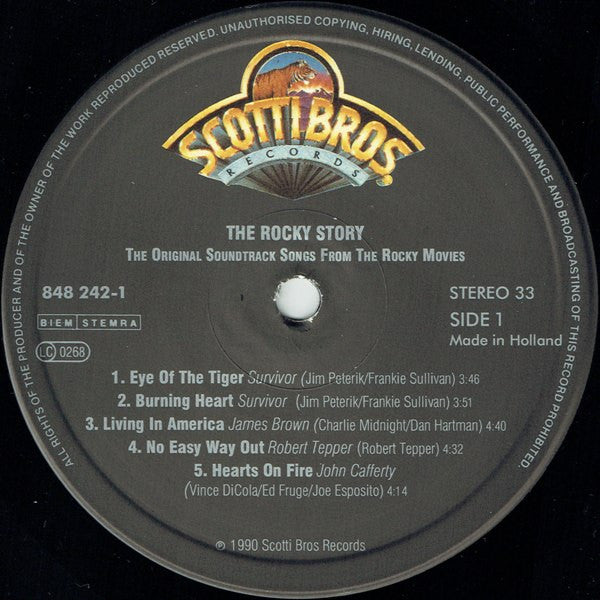 Various : The Rocky Story (LP, Comp)