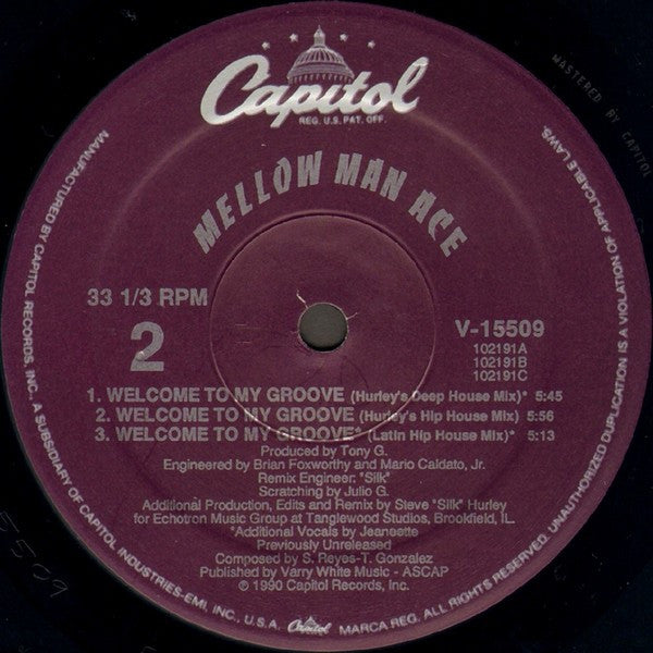 Mellow Man Ace : Mentirosa (12", Single)