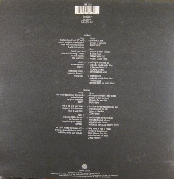 Various - FFRR - Silver On Black (2xLP, Comp, Gat)