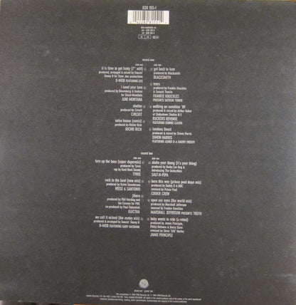 Various - FFRR - Silver On Black (2xLP, Comp, Gat)