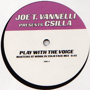Joe T. Vannelli - Play With The Voice (Masters At Work Mixes) (12")