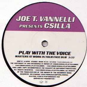 Joe T. Vannelli - Play With The Voice (Masters At Work Mixes) (12")