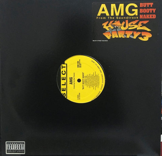 AMG : Butt Booty Naked (12", Promo)
