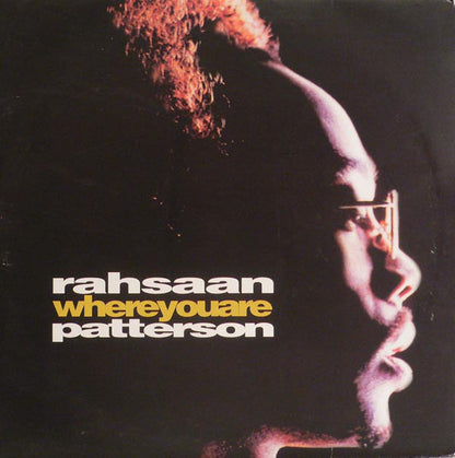 Rahsaan Patterson : Where You Are (12")