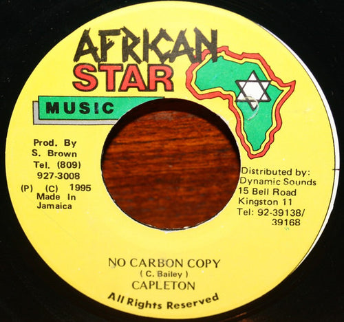 Capleton - No Carbon Copy (7")
