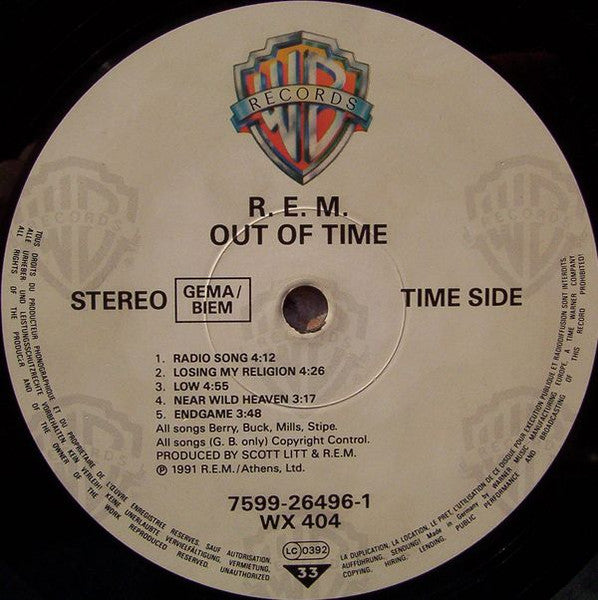 R.E.M. - Out Of Time (LP, Album)
