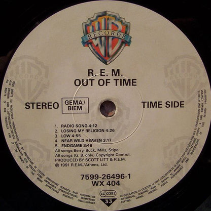 R.E.M. - Out Of Time (LP, Album)