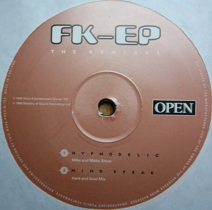 François K* : FK-EP (The Remixes) (2x12", EP)