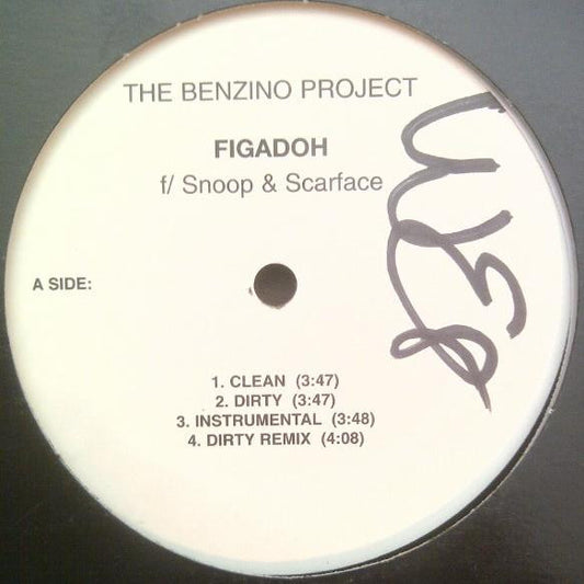 Benzino : Figadoh / Any ?'s (12", Promo)