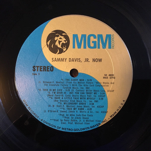 Sammy Davis Jr. : Now (LP, Album, San)