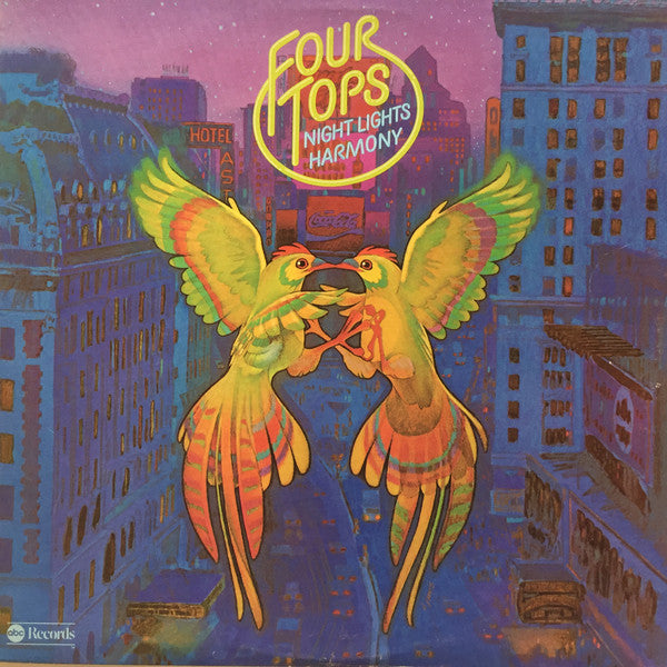 Four Tops - Night Lights Harmony (LP, Album)