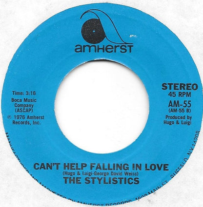 The Stylistics : Heavy Fallin' Out / Can't Help Falling In Love (7", RE)