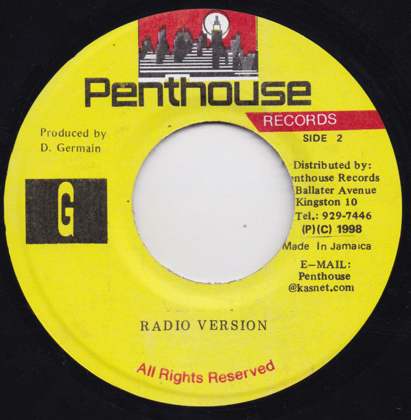 Buju Banton - Heads Roll (7")