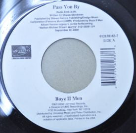 Boyz II Men : Pass You By (7")