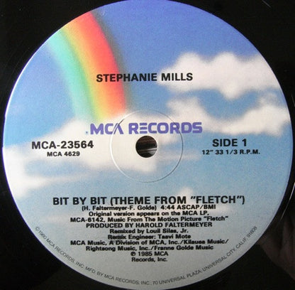 Stephanie Mills - Bit By Bit (Theme From "Fletch") (12", Single, Glo)