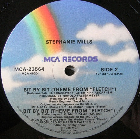 Stephanie Mills - Bit By Bit (Theme From "Fletch") (12", Single, Glo)