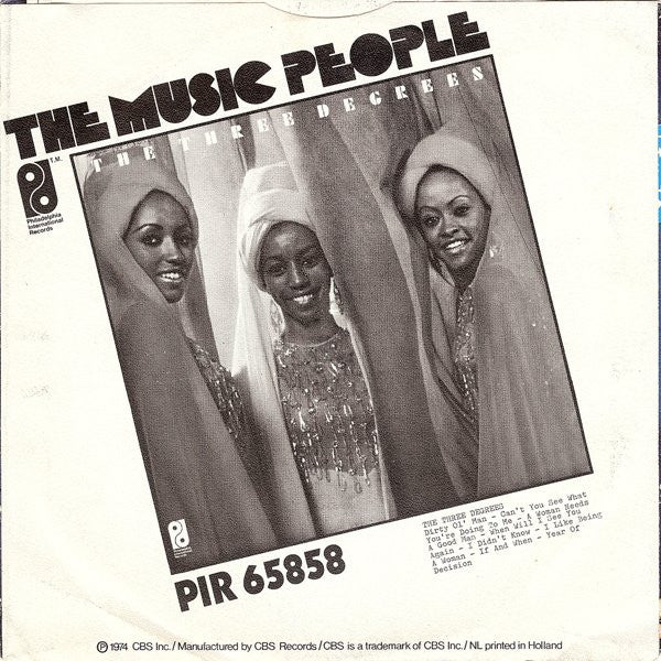 Three Degrees* : Get Your Love Back (7", Single)