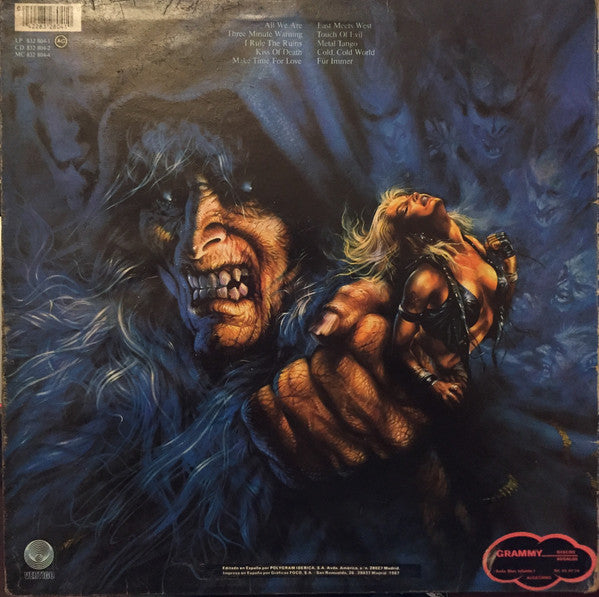 Warlock (2) : Triumph And Agony (LP, Album)