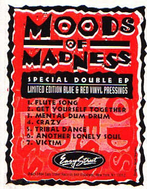 Moods Of Madness - Moods Of Madness EP (2x12", EP, Ltd, Blu)