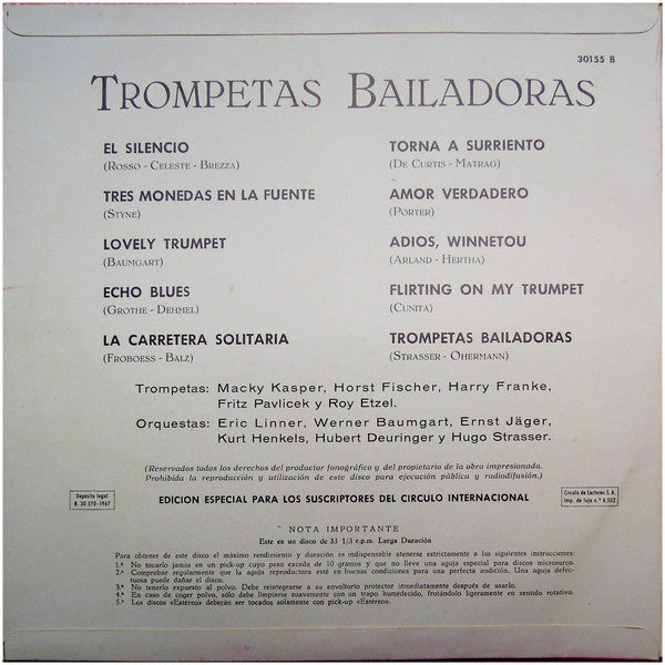 Various : Trompetas Bailadoras (10", Comp, Club)