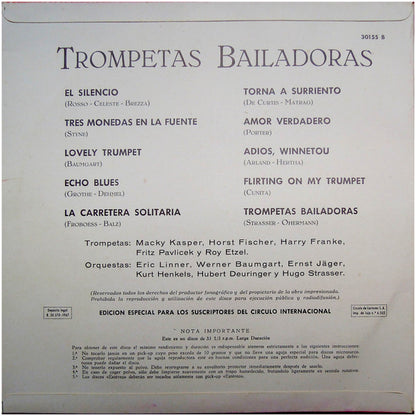 Various : Trompetas Bailadoras (10", Comp, Club)