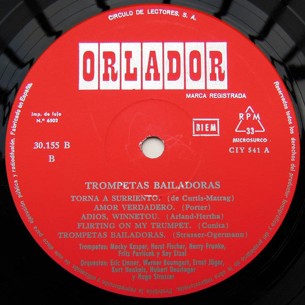 Various : Trompetas Bailadoras (10", Comp, Club)