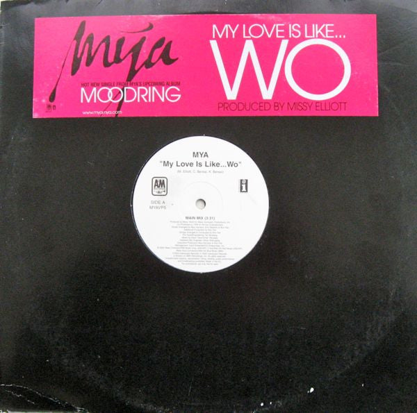 Mya - My Love Is Like...Wo (12", Promo)