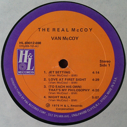 Van McCoy - The Real McCoy (LP, Album, She)