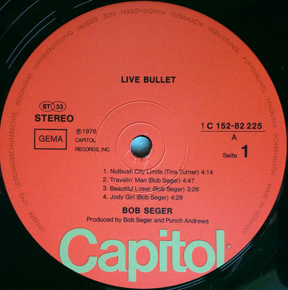 Bob Seger And The Silver Bullet Band : 'Live' Bullet (2xLP, Album, M/Print)