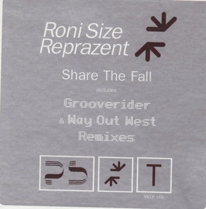 Roni Size / Reprazent : Share The Fall (12", Promo)