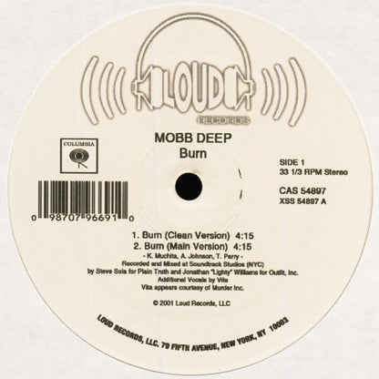 Mobb Deep : Burn (12")