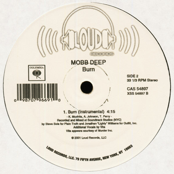 Mobb Deep : Burn (12")