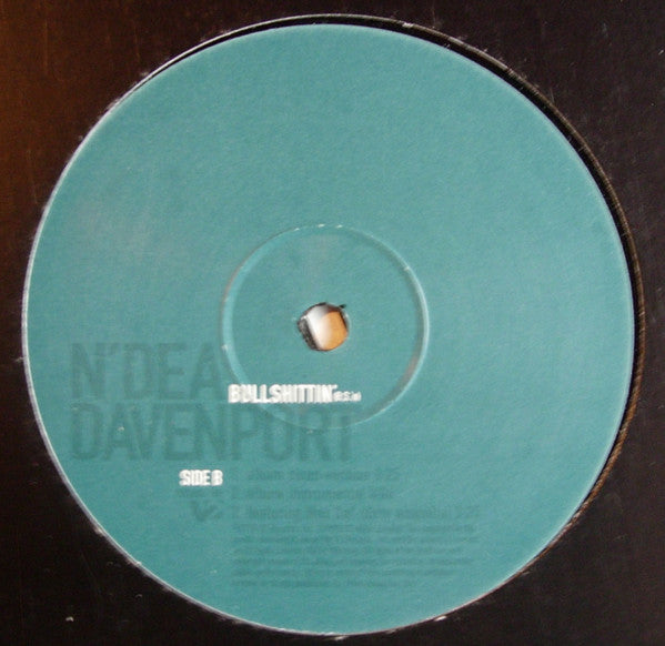 N'Dea Davenport : Bullshittin' (12", Promo)