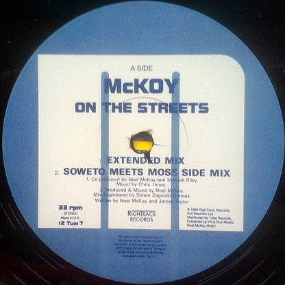 McKoy - On The Streets (12")