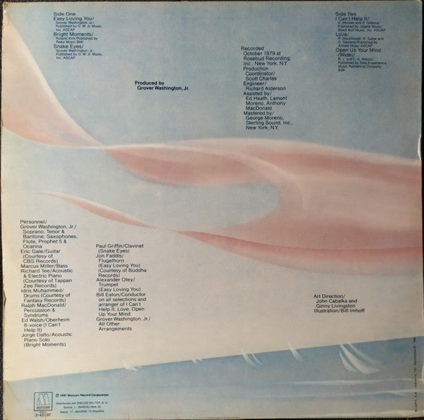 Grover Washington, Jr. - Skylarkin' (LP, Album, RE)