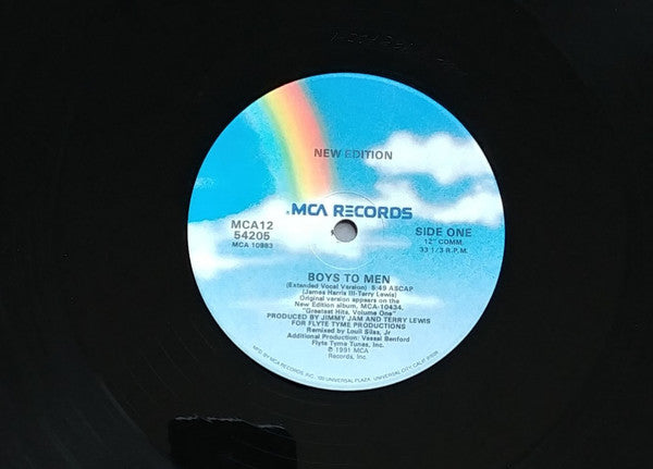 New Edition - Boys To Men (12", Single)