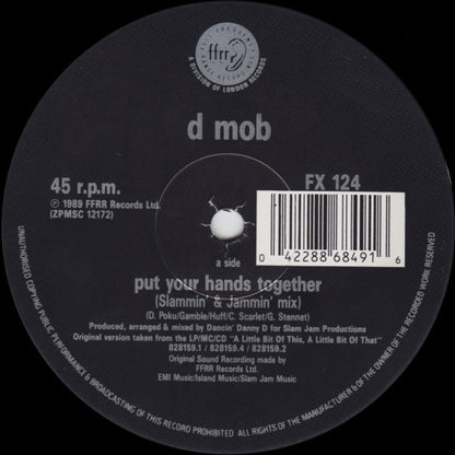 D Mob - Put Your Hands Together (12")