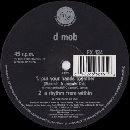 D Mob - Put Your Hands Together (12")