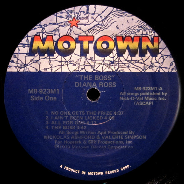 Diana Ross - The Boss (LP, Album)