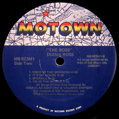 Diana Ross - The Boss (LP, Album)