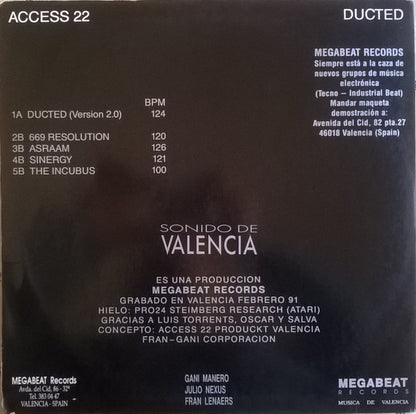 Access 22 - Ducted (12", MiniAlbum)