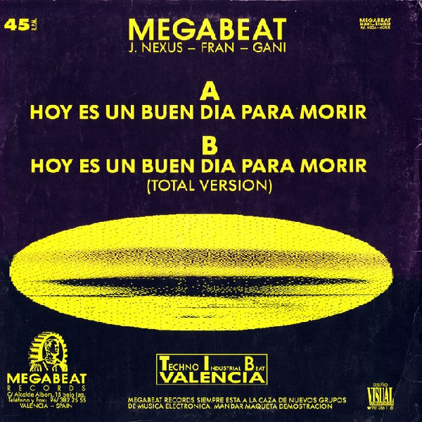 Megabeat - Hoy Es Un Buen Dia Para Morir (12")