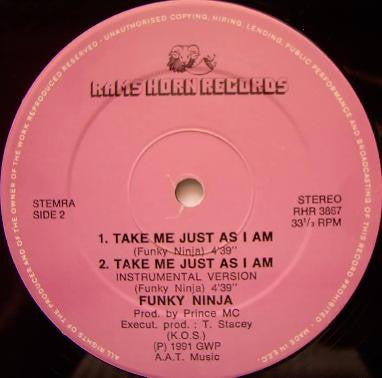 Funky Ninja : Vacation Escape (12")
