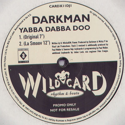 Darkman : Yabba Dabba Doo (2x12", Promo)