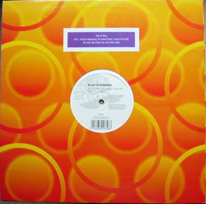 Blak N Spanish* : Jazz Powa (Tribute To The Loft) (12")