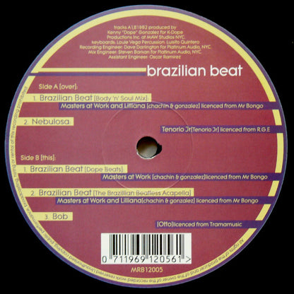 Masters At Work Featuring Liliana* - Brazilian Beat (12")
