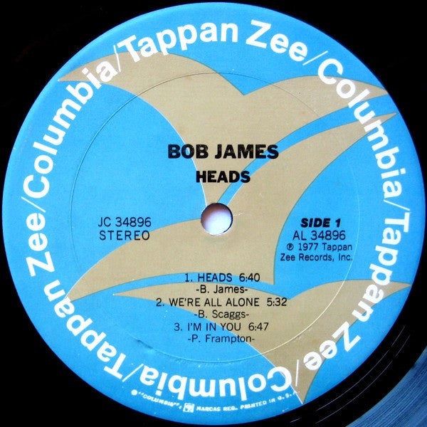 Bob James : Heads (LP, Album, Pit)