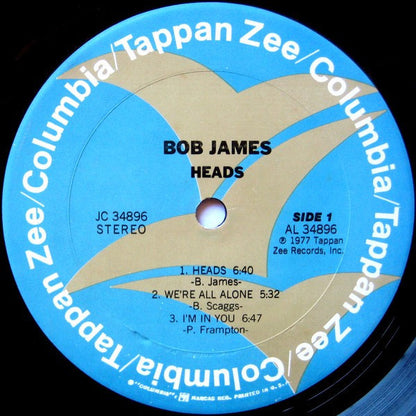 Bob James : Heads (LP, Album, Pit)